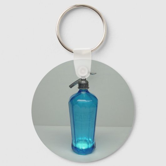 Porte-clés PORTE - CLÉ SELTZER (bleu) (Recto)