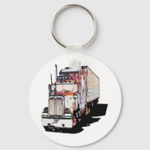 Porte-clés Porte - clé semi-camion