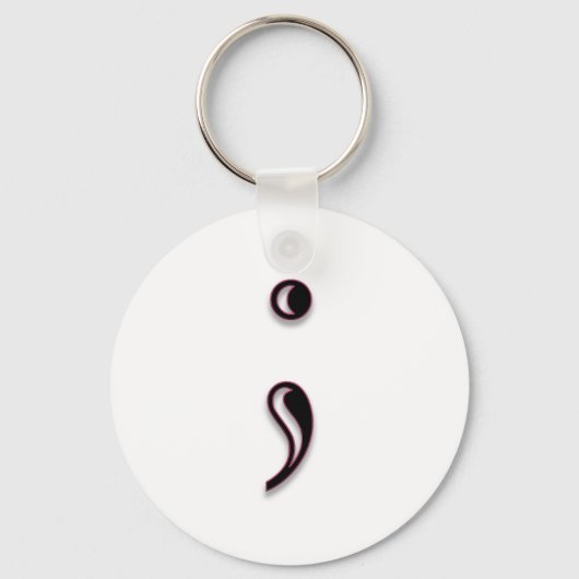 Porte-clés Porte - clé Semicolon (Recto)