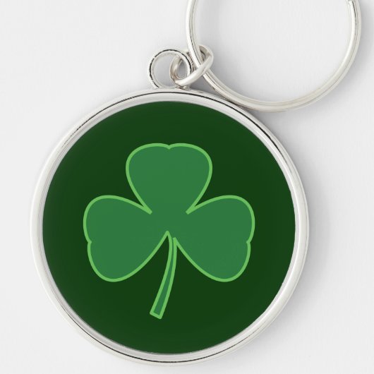 Porte-clés Porte - clé shamrock (Devant)