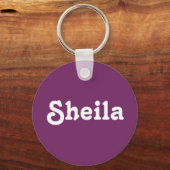 Porte-clés Porte - clé Sheila (Recto)