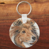 Porte-clés Porte - clé Sheltie (Recto)
