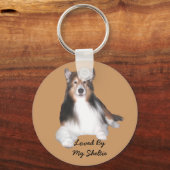 Porte-clés Porte - clé Sheltie (Recto)