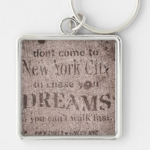 Porte-clés porte - clé "Sidewalk Dreams-Little Italy, NYC"