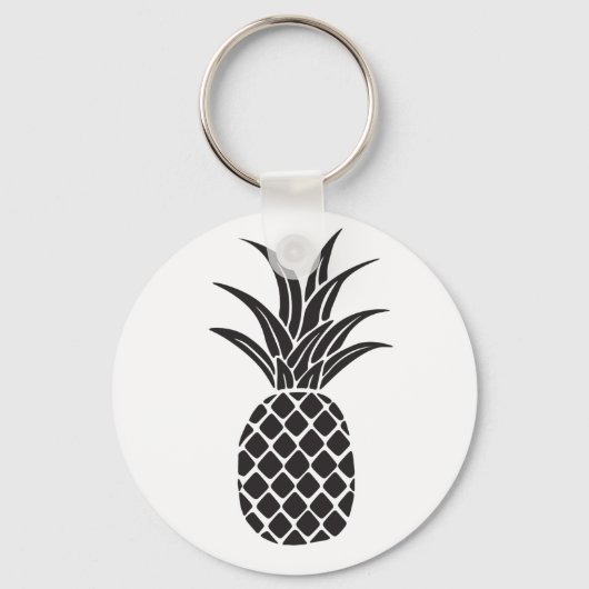 Porte-clés Porte - clé Silhouette ananas (Recto)