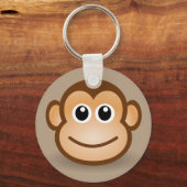 Porte-clés Porte - clé singe Animé (Recto)
