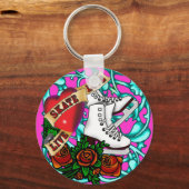 Porte-clés Porte - clé SkaterGirl (Recto)