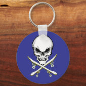 Porte-clés Porte - clé Skull and Cross Skateboards (Recto)