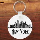 Porte-clés Porte - clé Skyline de New York (Recto)