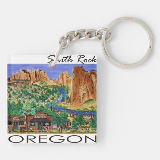 Porte-clés Porte - clé Smith Rock (Dos)