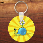 Porte-clés Porte - clé SNAIL SUNFLOWER (Recto)