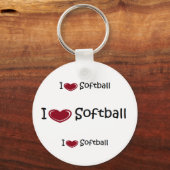 PORTE-CLÉS PORTE - CLÉ SOFTBALL (Recto)