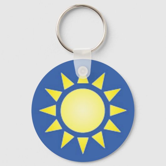 Porte-clés Porte - clé solaire jaune (Recto)