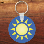 Porte-clés Porte - clé solaire jaune (Recto)