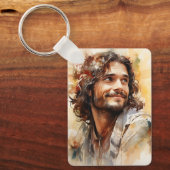 Porte-clés Porte - clé souriant de Jésus (Recto)