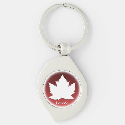 Porte-clés Porte - clé Souvenir du Canada Cadeaux en feuille (Devant)