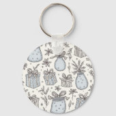 Porte-clés porte - clé spécial pour noël. (Recto)