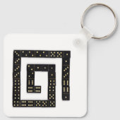 Porte-clés Porte - clé Spiral Domino (Dos)