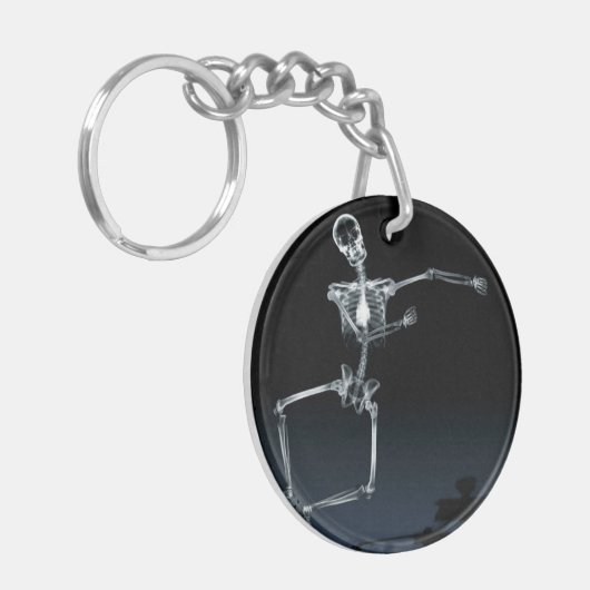 Porte-clés porte - clé squelette (Devant gauche)