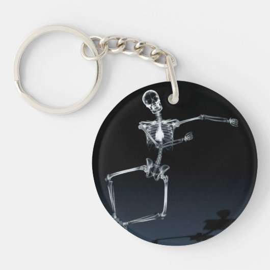 Porte-clés porte - clé squelette (Devant)