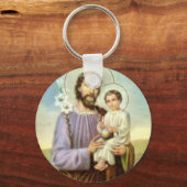 Porte-clés Porte - clé St. Joseph & Enfant Jésus (Recto)