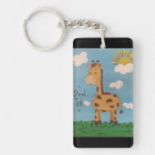 Porte-clés porte - clé "Stand Tall" (Devant)