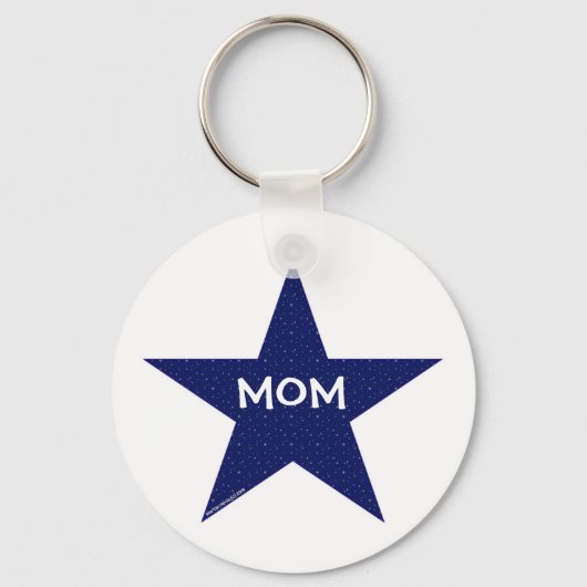 Porte-clés Porte - clé Star Mom (Recto)