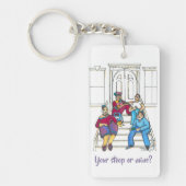 Porte-clés Porte - clé Stoop Stories (Devant)