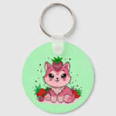 Porte-clés Porte - clé Strawberry Kitty (Verso)