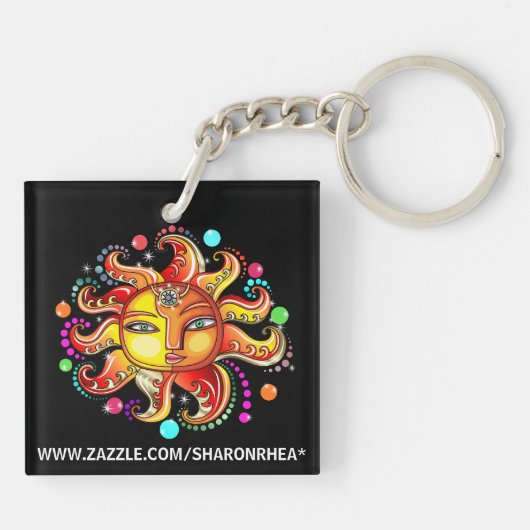 Porte-clés Porte - clé Sun (Dos)