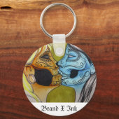 Porte-clés Porte - clé Sun & Moon (Recto)