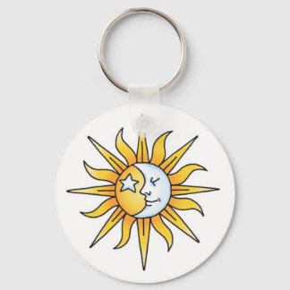 Porte-clés Porte - clé Sun Moon & Star