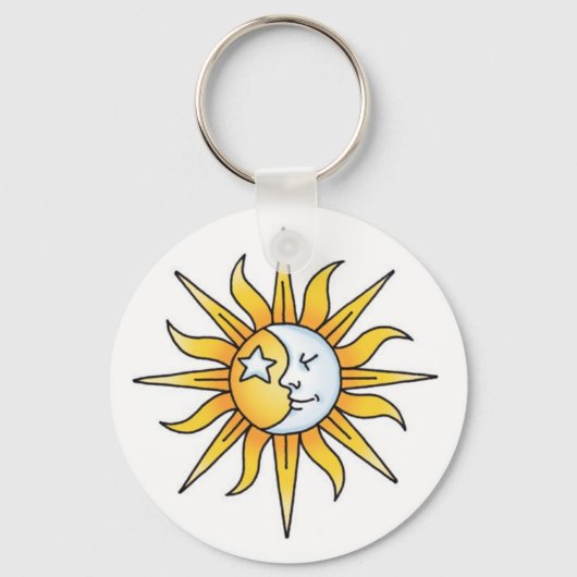 Porte-clés Porte - clé Sun Moon & Star (Recto)