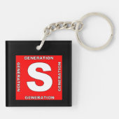 Porte-clés Porte - clé Super Ager (Dos)