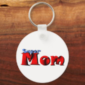 Porte-clés Porte - clé Super Mom (Recto)