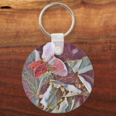 PORTE-CLÉS PORTE - CLÉ SWEET PEA FLEURS (Recto)