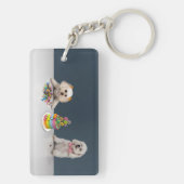 Porte-clés Porte - clé Sweet Pups (Dos)