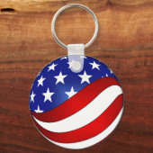 Porte-clés PORTE - CLÉ Swirl USA (Recto)