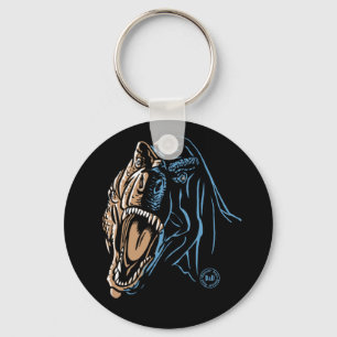 Porte-clés Porte - clé T-Rex torréfié