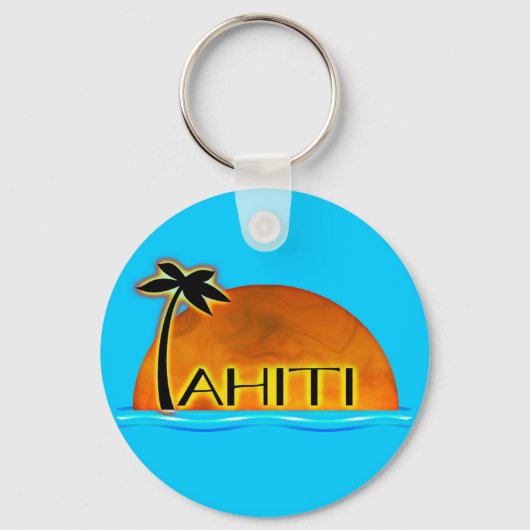 Porte-clés Porte - clé Tahiti (Recto)