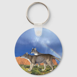 Porte-clés Porte - clé tasmanien de tigre