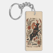 Porte-clés Porte - clé Taurus Celestial Zodiac Art (Devant gauche)