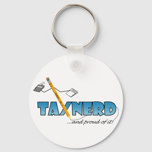 Porte-clés Porte - clé TaxNerd (Recto)