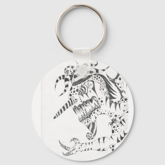 Porte-clés Porte - clé Tedd tordu (Recto)