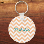 Porte-clés Porte - clé tendance Chevron (Recto)