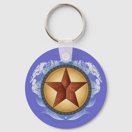 Porte-clés Porte - clé Texas Star (Recto)