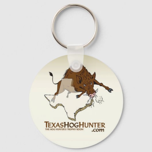 Porte-clés porte - clé TexasHogHunter.com (Recto)