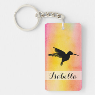 Porte-clés Porte - clé texturisé pour aquarelle de Colibri