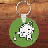 Porte-clés Porte - clé - Thé vert - GreenBack (Recto)