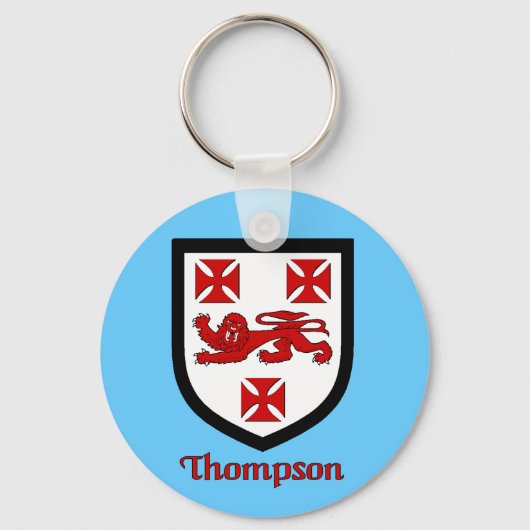 Porte-clés Porte - clé Thompson Faimly Shield (Recto)